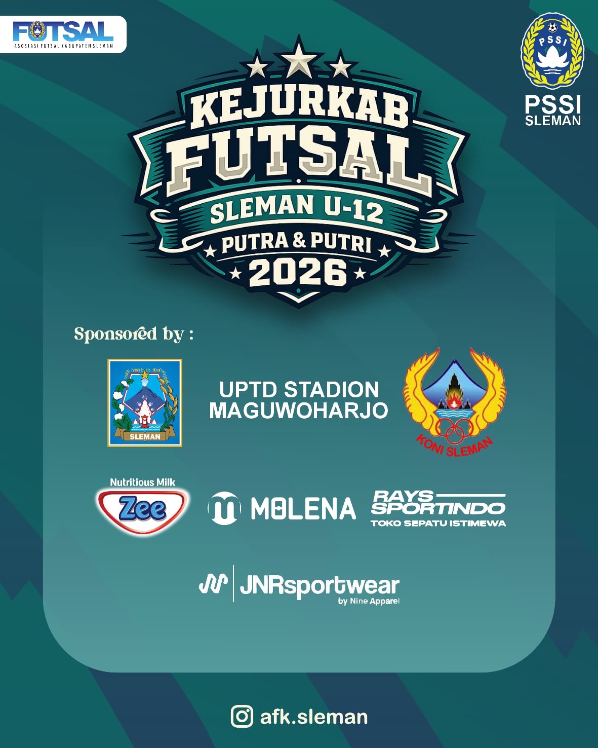 KEJURKAB FUTSAL SLEMAN U-12 PUTRA PUTRI 2026